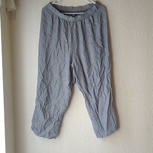 Houndstooth flowy pants